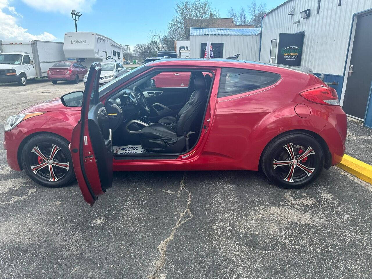 2013 Hyundai VELOSTER for sale at GREATNESS AUTO SALES in Green Bay, WI