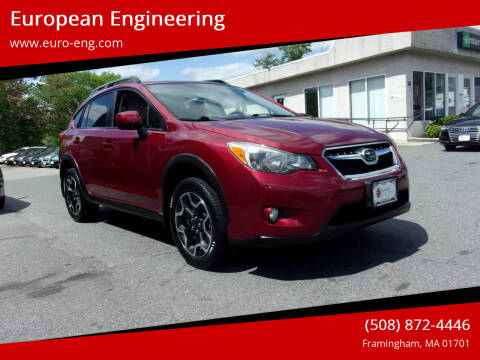 2014 Subaru XV Crosstrek for sale at European Engineering in Framingham MA