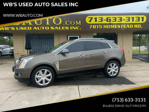 2014 Cadillac SRX for sale at WB'S USED AUTO SALES INC in Houston TX