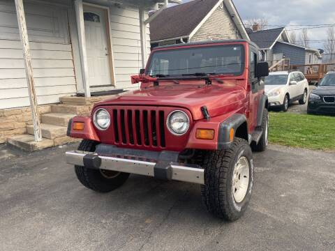 1999 Jeep Wrangler for sale at Wheels Auto Sales in Bloomington IN