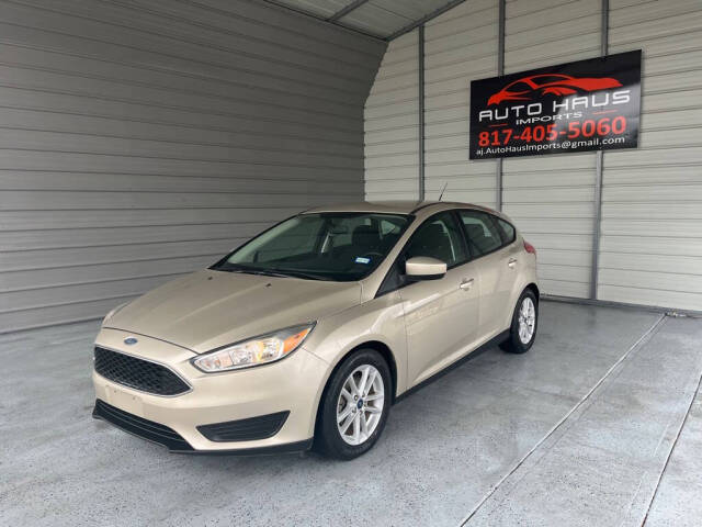 2018 Ford Focus for sale at Auto Haus Imports in Grand Prairie, TX