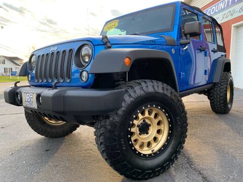 2015 Jeep Wrangler Unlimited for sale at Ritchie County Preowned Autos in Harrisville WV