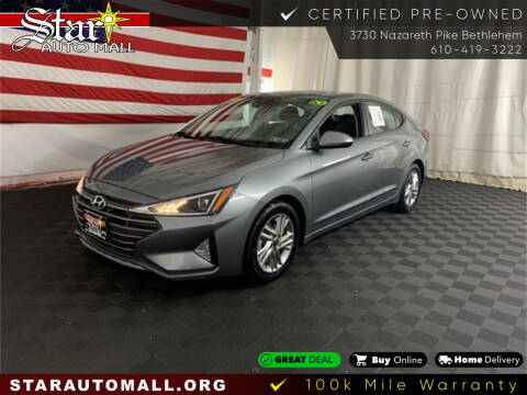 2019 Hyundai Elantra for sale at Star Auto Mall in Bethlehem PA