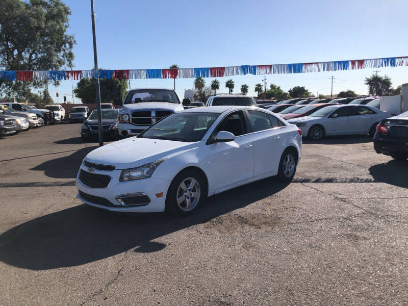 2015 Chevrolet Cruze for sale at Valley Auto Center in Phoenix AZ