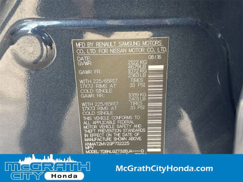 2016 Nissan Rogue SV