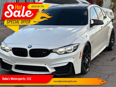 2018 BMW M3 for sale at Baba's Motorsports, LLC in Phoenix AZ