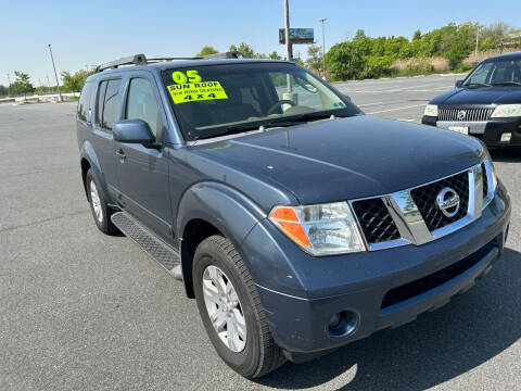 2005 Nissan Pathfinder for sale at ABC Auto Sales and Service in New Castle DE
