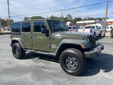 2015 Jeep Wrangler Unlimited Sport