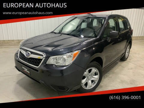 2014 Subaru Forester for sale at EUROPEAN AUTOHAUS in Holland MI