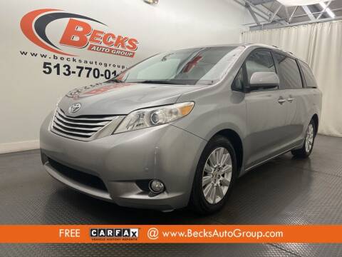 2011 Toyota Sienna for sale at Becks Auto Group in Mason OH
