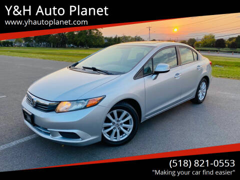 2012 Honda Civic for sale at Y&H Auto Planet in Rensselaer NY