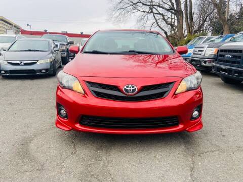 2013 Toyota Corolla for sale at FIRST CLASS AUTO in Arlington VA