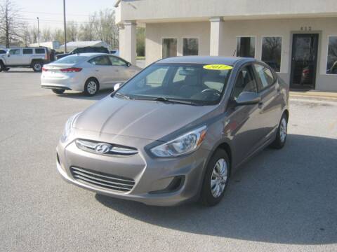 2017 Hyundai Accent for sale at Premier Motor Company in Springdale AR