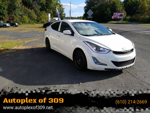 2014 Hyundai Elantra for sale at Autoplex of 309 in Coopersburg PA