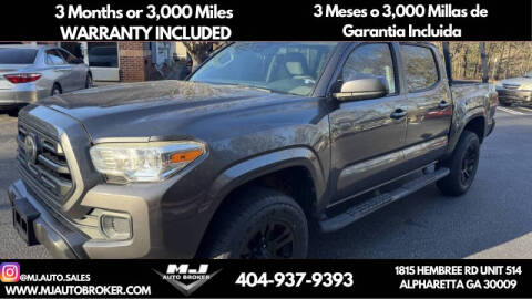 2018 Toyota Tacoma for sale at MJ AUTO BROKER in Alpharetta GA