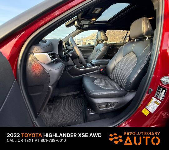 2022 Toyota Highlander XSE