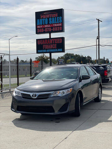 2014 Toyota Camry for sale at PRISTINE AUTO SALES INC in Pontiac MI