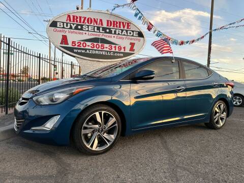 2014 Hyundai Elantra for sale at Arizona Drive LLC in Tucson AZ