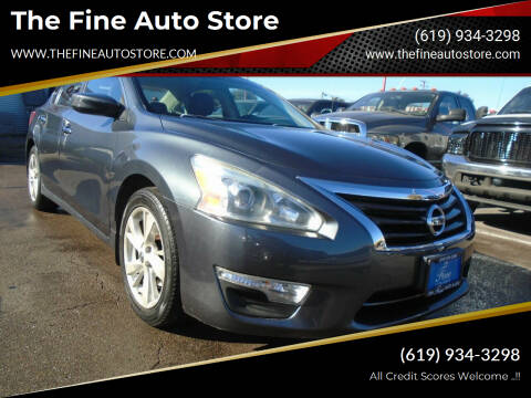 2013 Nissan Altima for sale at The Fine Auto Store in Imperial Beach CA
