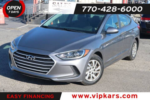 2017 Hyundai Elantra for sale at VIP Kars in Marietta GA