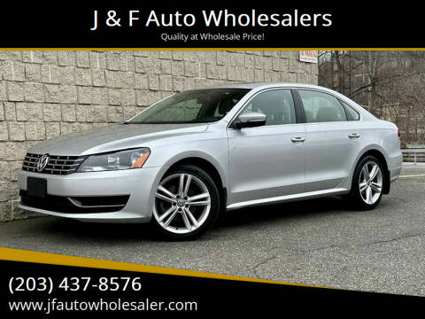 2014 Volkswagen Passat for sale at J & F Auto Wholesalers in Waterbury CT