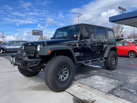 2012 Jeep Wrangler Unlimited for sale at Cutler Motor Company in Boise ID