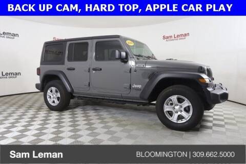2020 Jeep Wrangler Unlimited for sale at Sam Leman CDJR Bloomington in Bloomington IL
