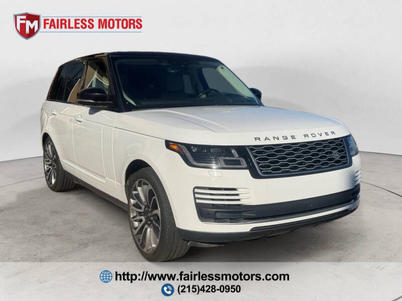 2019 Land Rover Range Rover Supercharged