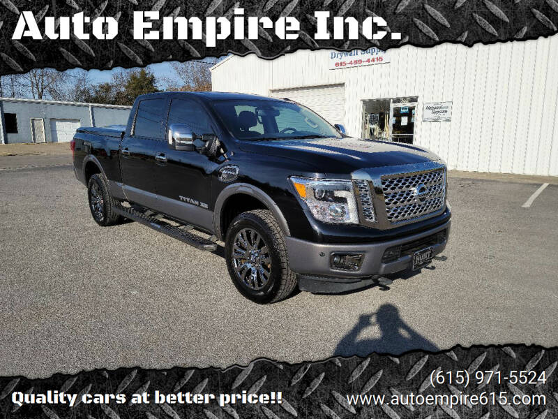 2017 Nissan Titan XD for sale at Auto Empire Inc. in Murfreesboro TN
