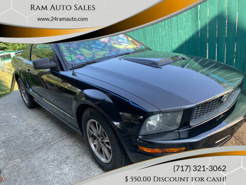 2005 Ford Mustang for sale at Ram Auto Sales in Gettysburg PA
