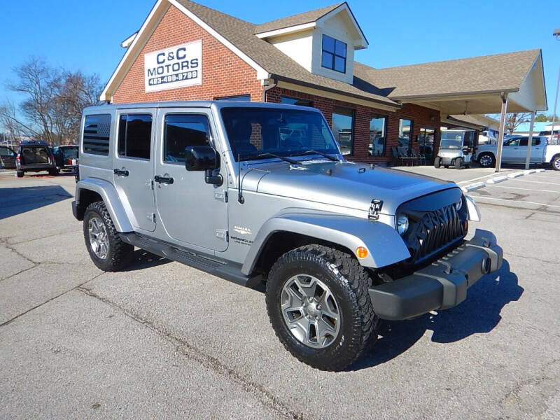 2013 Jeep Wrangler Unlimited for sale at C & C MOTORS in Chattanooga TN