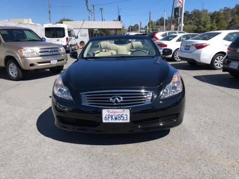 2010 Infiniti G37 Convertible for sale at ADAY CARS in Hayward CA
