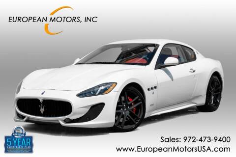 2017 Maserati GranTurismo for sale at European Motors Inc in Plano TX