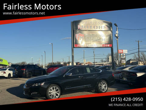 2017 Chevrolet Impala for sale at Fairless Motors in Fairless Hills PA