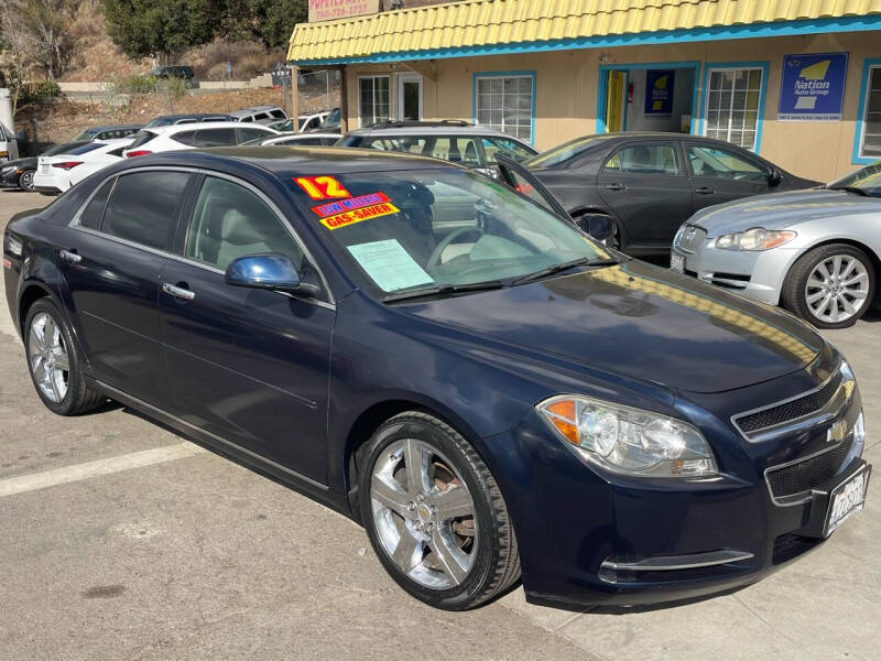 2012 Chevrolet Malibu for sale at 1 NATION AUTO GROUP in Vista CA