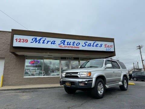 2002 Toyota 4Runner for sale at Mira Auto Sales East in Milford OH