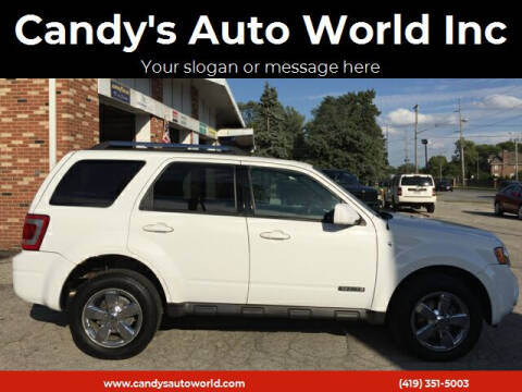 2008 Ford Escape for sale at Candy's Auto World Inc in Toledo OH