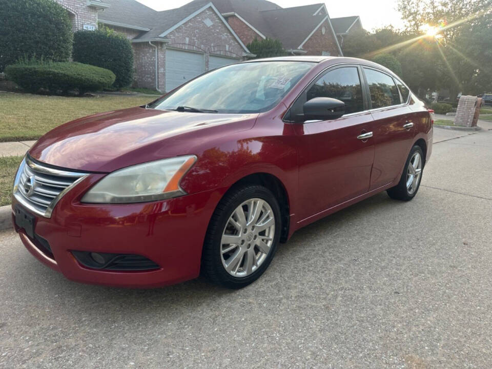 2013 Nissan Sentra for sale at Sarenco Auto Inc in Dallas, TX