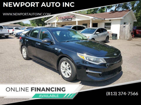 2016 Kia Optima for sale at NEWPORT AUTO INC in Tampa FL