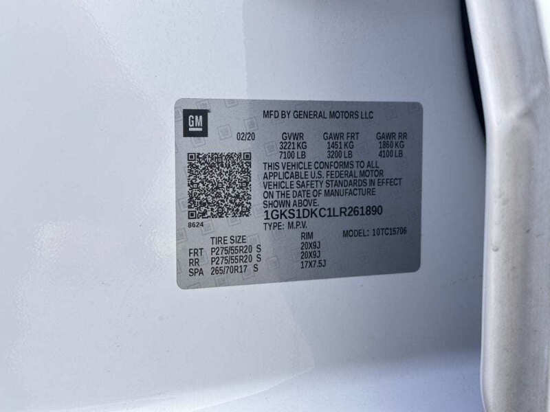 2020 GMC Yukon SLT Standard Edition