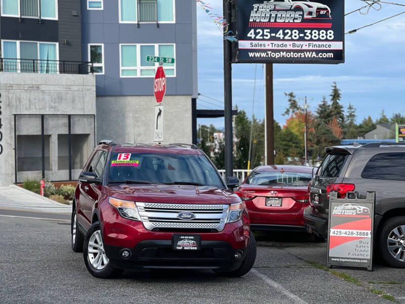 2013 Ford Explorer for sale at Top Motors LLC in Edmonds WA