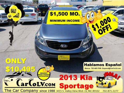 2013 Kia Sportage for sale at The Car Company in Las Vegas NV