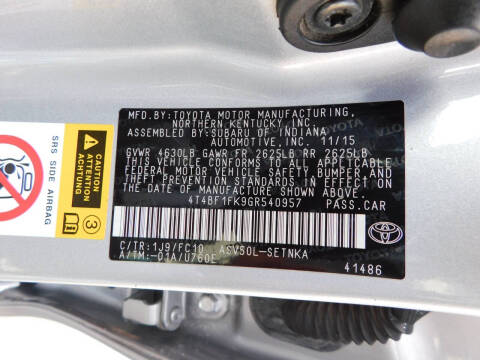 2016 Toyota Camry LE