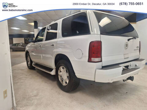 2002 Cadillac Escalade