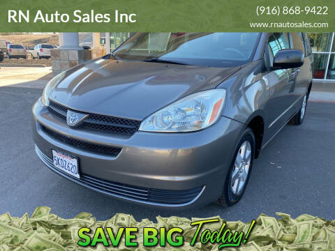 2004 Toyota Sienna for sale at RN Auto Sales Inc in Sacramento CA