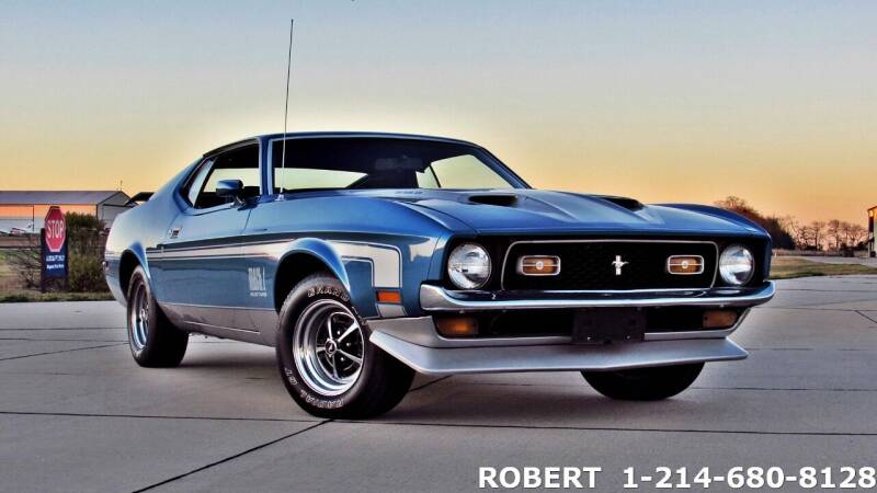 1972 Ford Mustang for sale at Mr. Old Car in Dallas TX