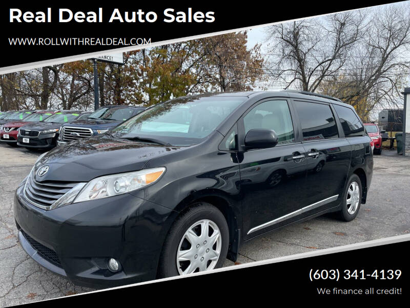 2012 Toyota Sienna for sale at Real Deal Auto Sales in Manchester NH