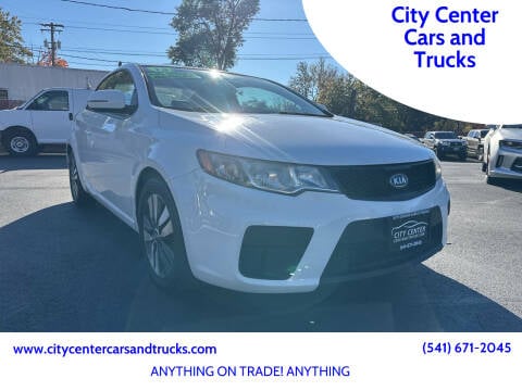 2013 Kia Forte Koup for sale at City Center Cars and Trucks in Roseburg OR