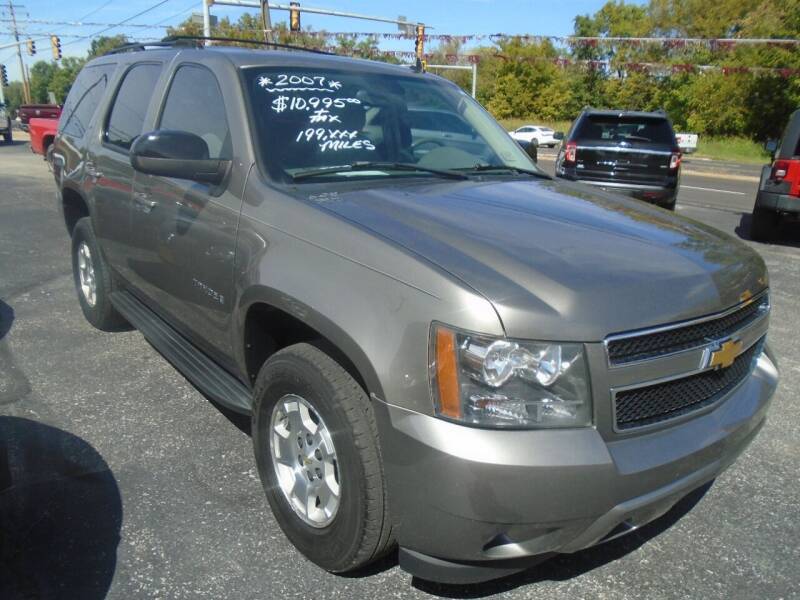 2007 Chevrolet Tahoe for sale at River City Auto Sales in Cottage Hills IL