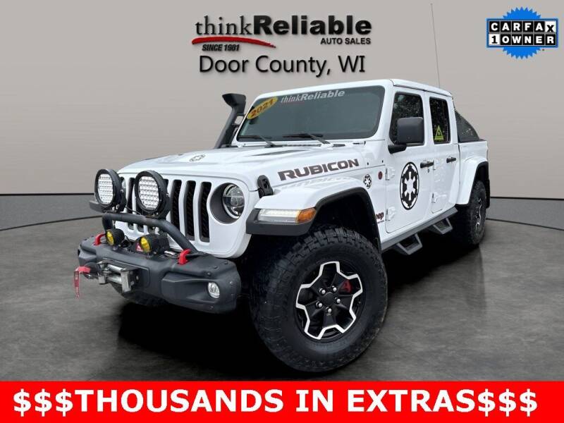 2021 Jeep Gladiator for sale at RELIABLE AUTOMOBILE SALES, INC in Sturgeon Bay WI